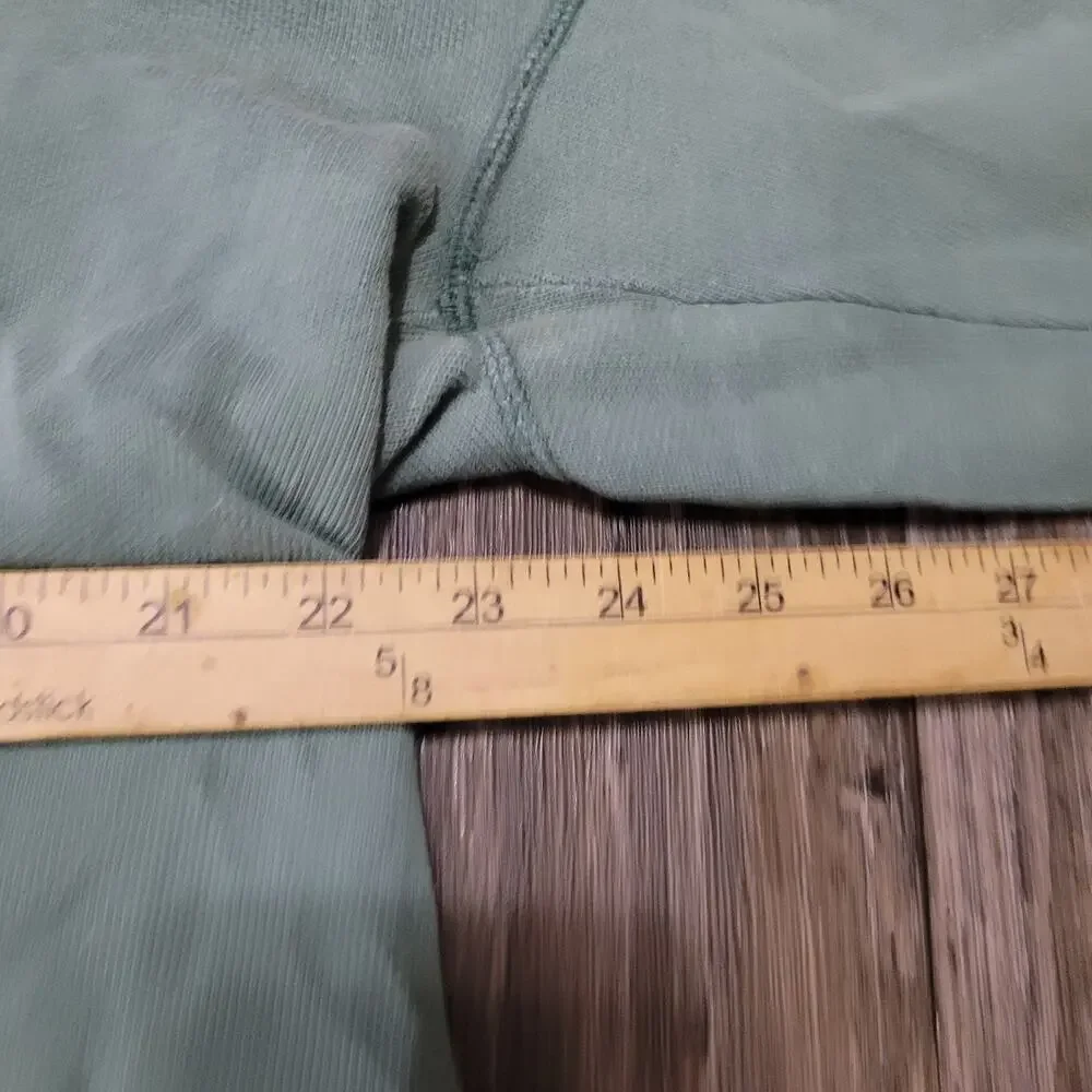 Vintage Russell‎ Athletic Sun Faded Green Hoodie Sweatshirt Large VTG Y2K